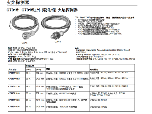 火焰探測器